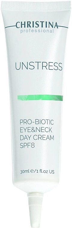 Christina Дневной крем для кожи вокруг глаз и шеи "Пробиотик" Unstress Probiotic Day Cream For Eye And Neck - фото N1