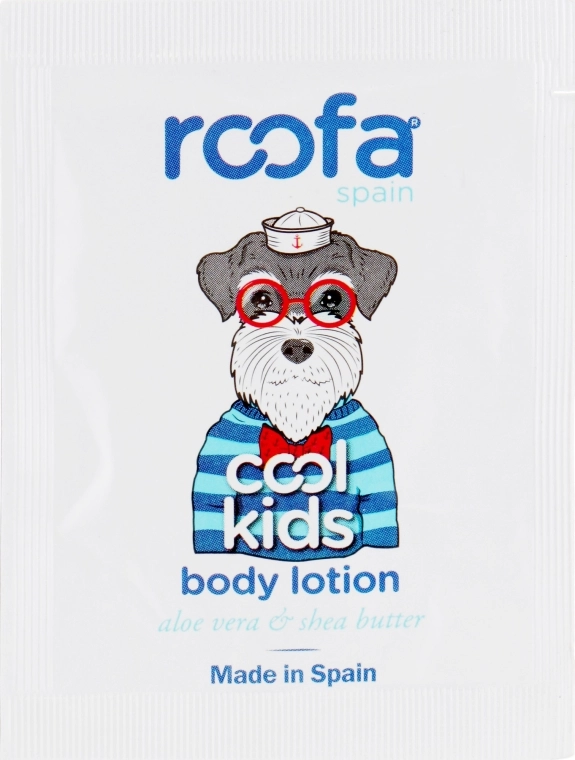 Roofa Лосьйон для тіла з алое вера та олією ши з ароматом апельсину Cool Kids Body Lotion (пробник) - фото N1