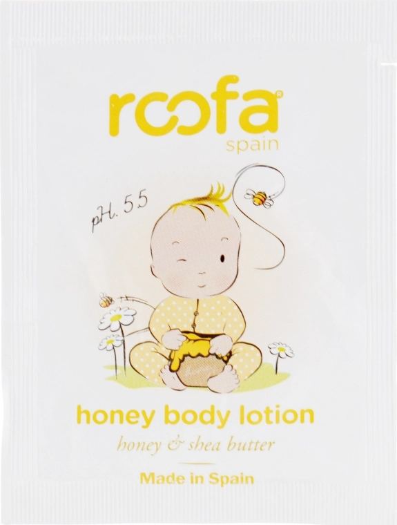 Roofa Лосьон для тела с ароматом меда Honey Body Lotion (пробник) - фото N1