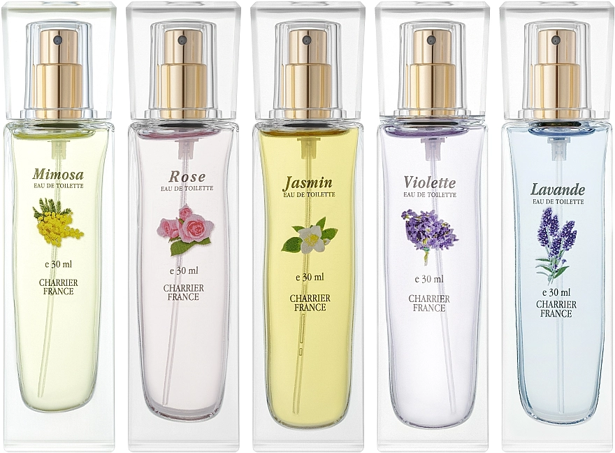 Charrier Parfums Parfums De Provence Набор (edt/30ml + edt/30ml + edt/30ml + edt/30ml + edt/30ml) - фото N2