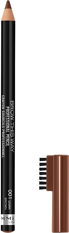 Rimmel Brow This Way Professional Eyebrow Pencil Карандаш для бровей - фото N2