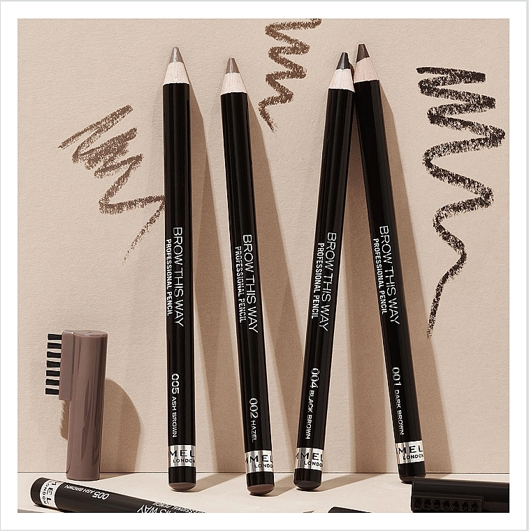 Rimmel Brow This Way Professional Eyebrow Pencil Карандаш для бровей - фото N7