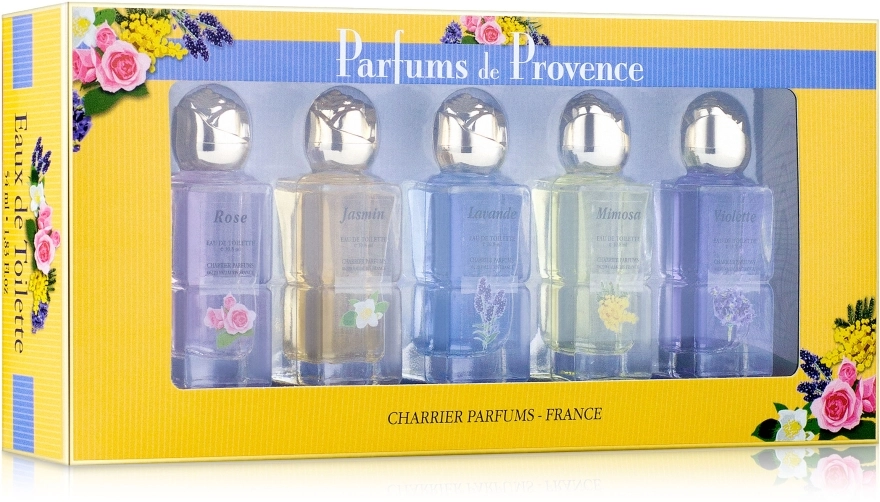 Charrier Parfums Parfums De Provence Набор (edt/10.8ml x 5) - фото N2