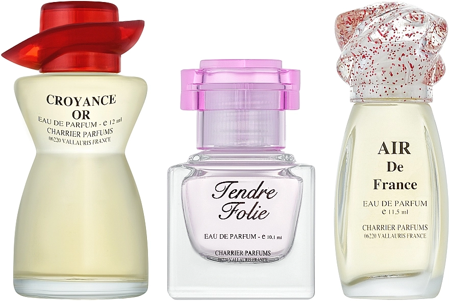 Charrier Parfums Romance De France Набір (edp/11.5 ml + edp/10.1 ml + edp/12ml) - фото N2