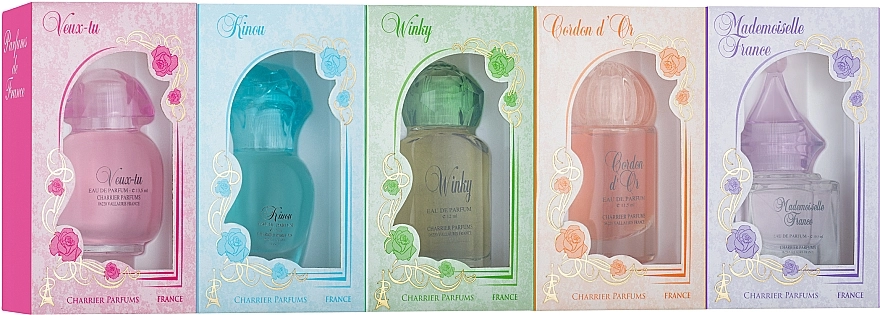 Charrier Parfums Romantic Pack Набор, 5 продуктов - фото N1