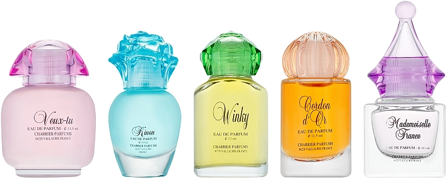 Charrier Parfums Romantic Pack Набор, 5 продуктов - фото N2