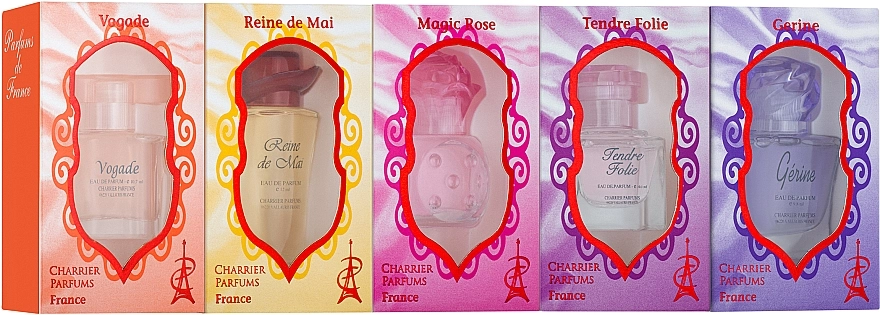 Charrier Parfums Pack Collections Набор, 5 продуктов - фото N1