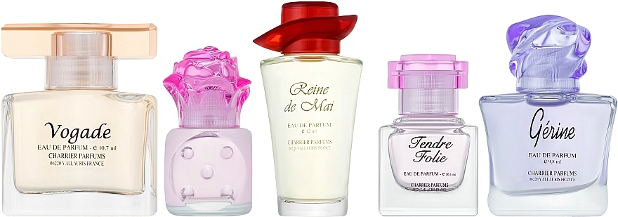 Charrier Parfums Pack Collections Набор, 5 продуктов - фото N2