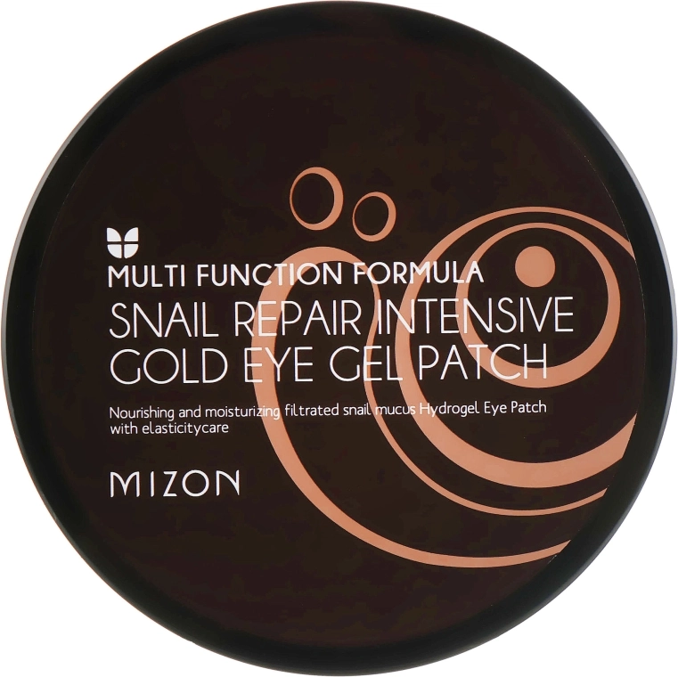 Mizon Патчі для очей, регенерувальні Snail Repair Intensive Gold Eye Gel Patch - фото N2