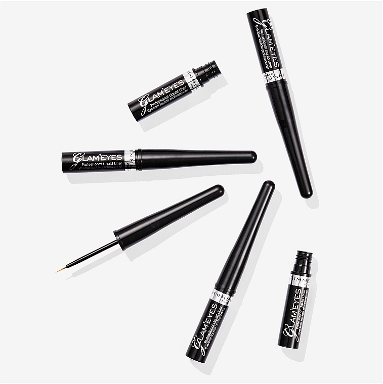 Rimmel Glam'Eyes Professional Liquid Liner Жидкая подводка для век - фото N7