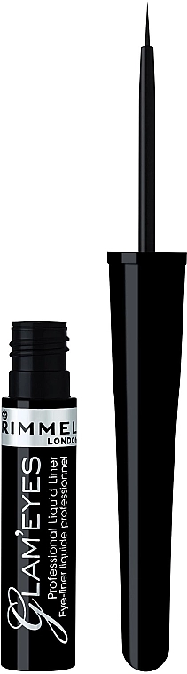 Rimmel Glam'Eyes Professional Liquid Liner Рідка підводка для повік - фото N22