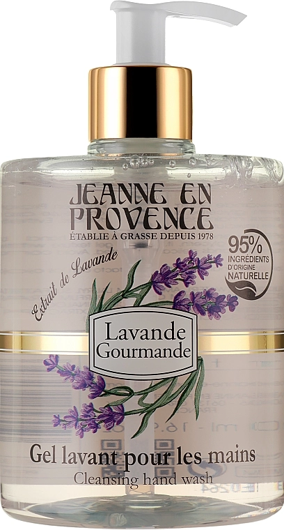 Jeanne en Provence Гель для мытья рук "Лаванда" Lavande Lavant Mains - фото N1