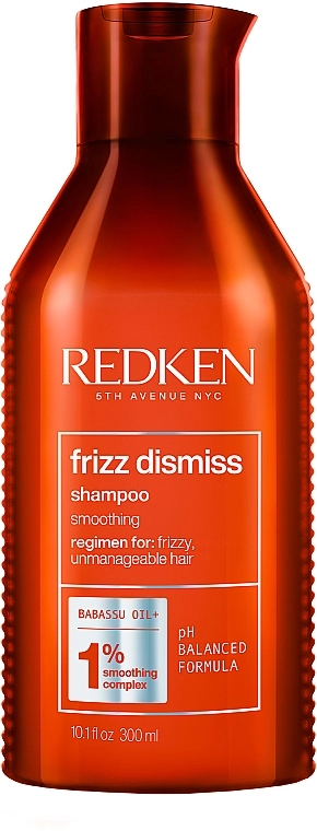 Redken Шампунь для гладкості і дисципліни волосся Frizz Dismiss Shampoo - фото N1