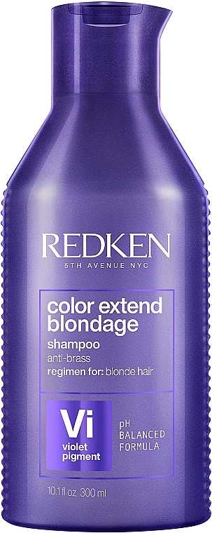 Redken Шампунь для нейтрализации желтизны светлых волос Color Extend Blondage Shampoo - фото N1