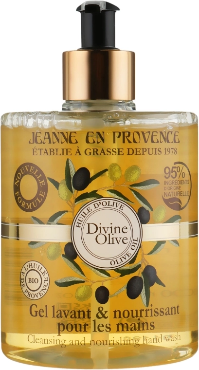 Jeanne en Provence Гель для миття рук Lavant Mains Divine Olive - фото N1