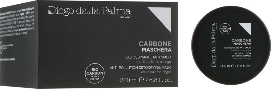 Diego Dalla Palma Очищающая маска от загрязнений Carbone Mask - фото N1