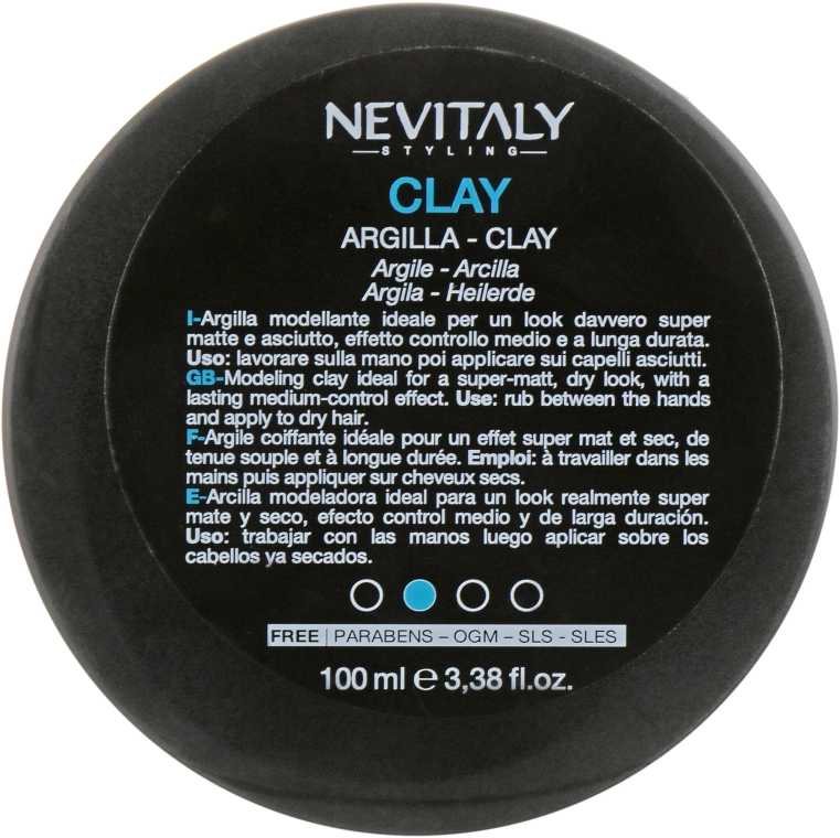 Nevitaly Матовая глина моделирующая Clay Super Matt - фото N1