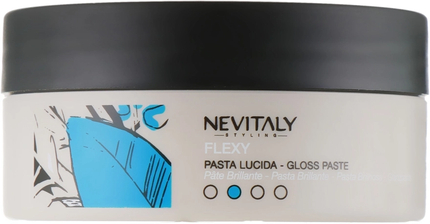 Nevitaly Волокниста глянсова паста середньої фіксації Flexy Fibrous Gloss Paste - фото N1