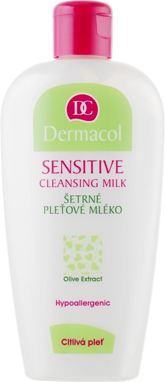 Dermacol Sensitive Cleansing Milk Нежное молочко для снятия макияжа для чувствительной кожи - фото N1