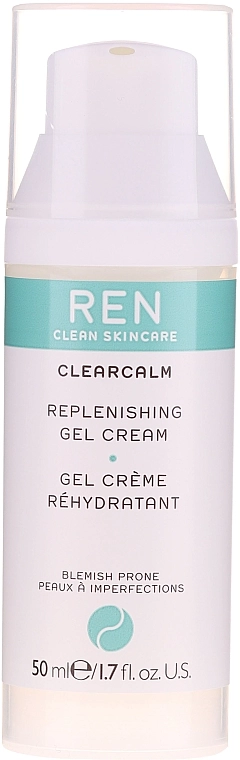 REN Восстанавливающий гель-крем Clearcalm Replenishing Gel Cream - фото N3