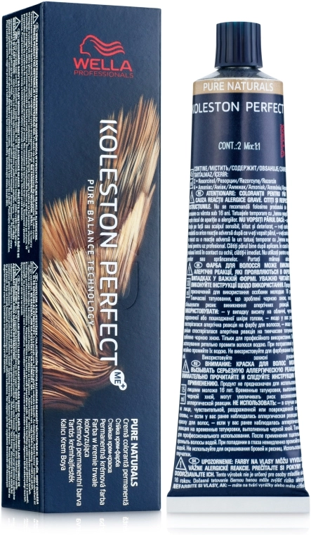 Фарба для волосся - WELLA Koleston Perfect ME+ Pure Naturals, 3/00, 60 мл - фото N1