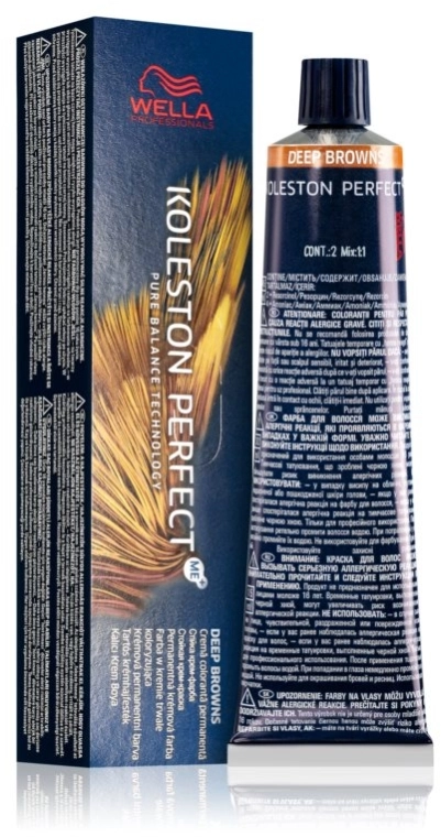 Фарба для волосся - WELLA Koleston Perfect ME+ Deep Browns, 8/73, 60 мл - фото N1