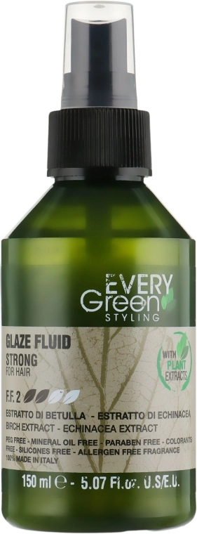 EveryGreen Крем-блеск для волос сильной фиксации Glaze Fluid Strong - фото N1