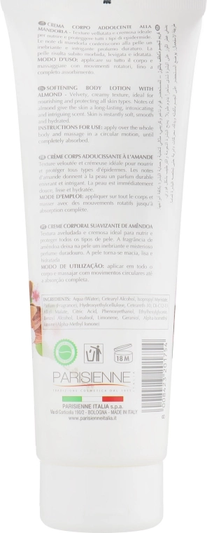 Parisienne Italia Лосьон для тела "Миндаль" Fiorile Almond Body Lotion - фото N2