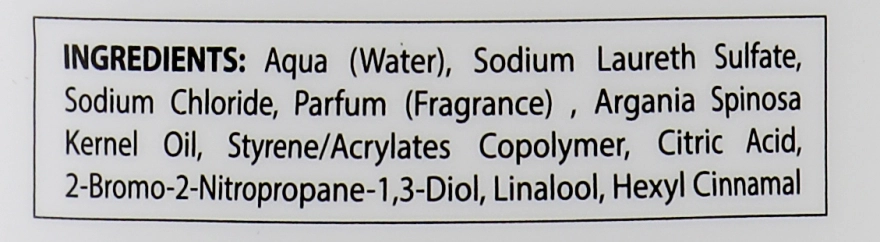 Parisienne Italia Гель для душу з арганієвою олією Fiorile Organ Body Wash - фото N3