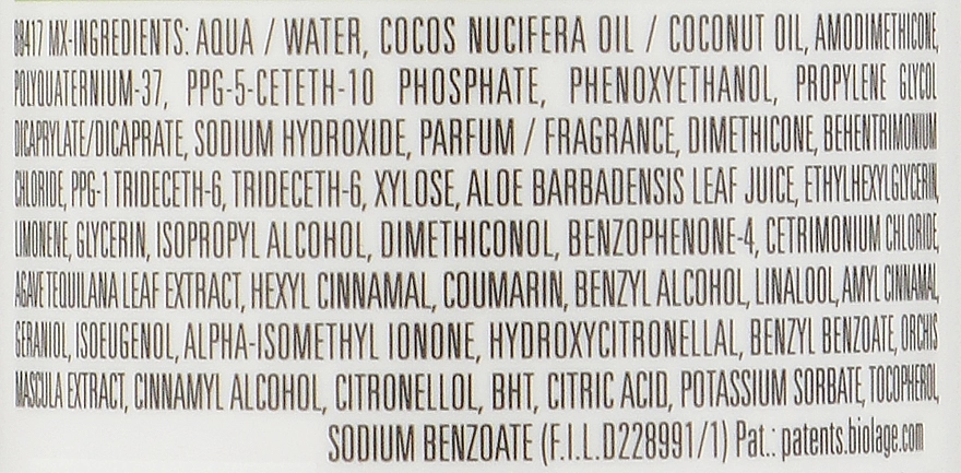 Biolage Мультифункціональний спрей-догляд з кокосовою олією, для всіх типів All-In-One Coconut Infusion Multi-Benefit Spray - фото N3