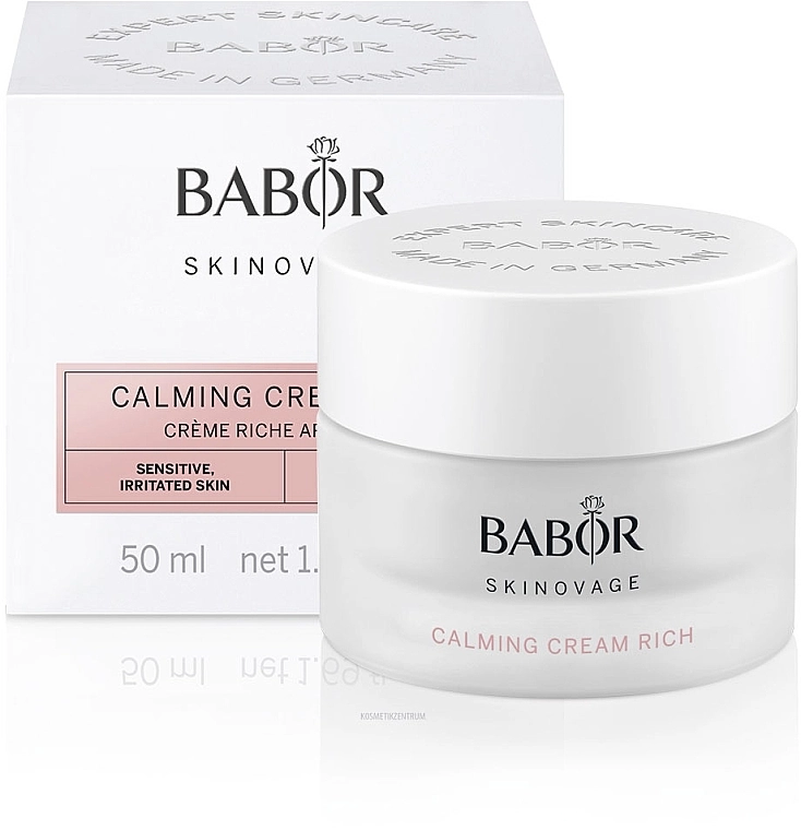 Babor Успокаивающий крем для чувствительной кожи Skinovage Calming Cream Rich - фото N4