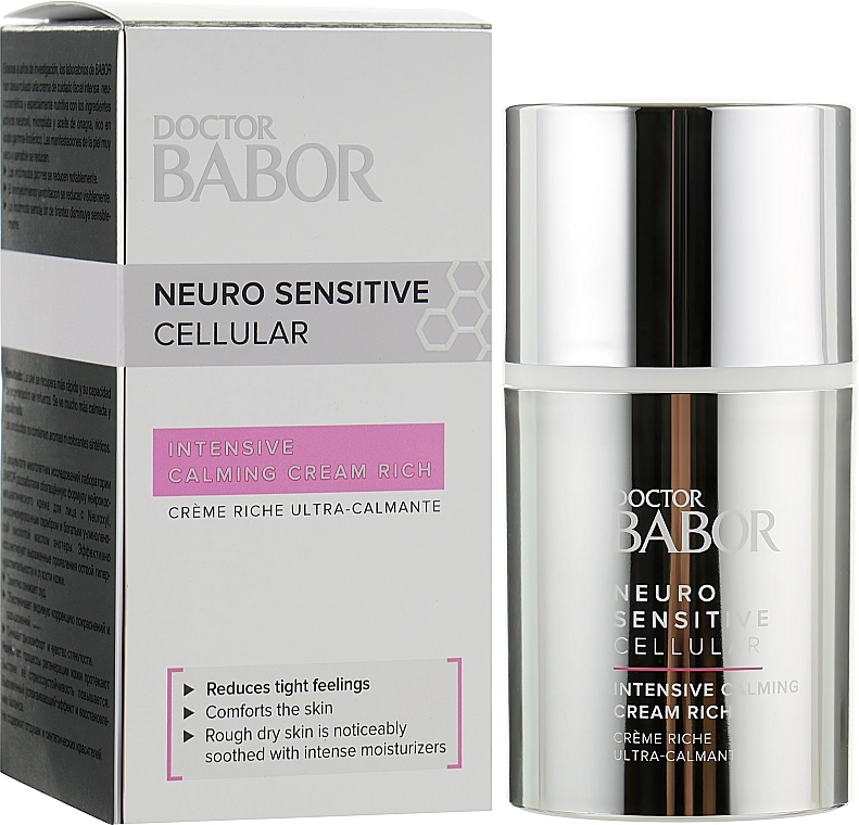 Babor Успокаивающий крем для лица Doctor Neuro Sensitive Cellular Intesive Calming Cream Rich - фото N2