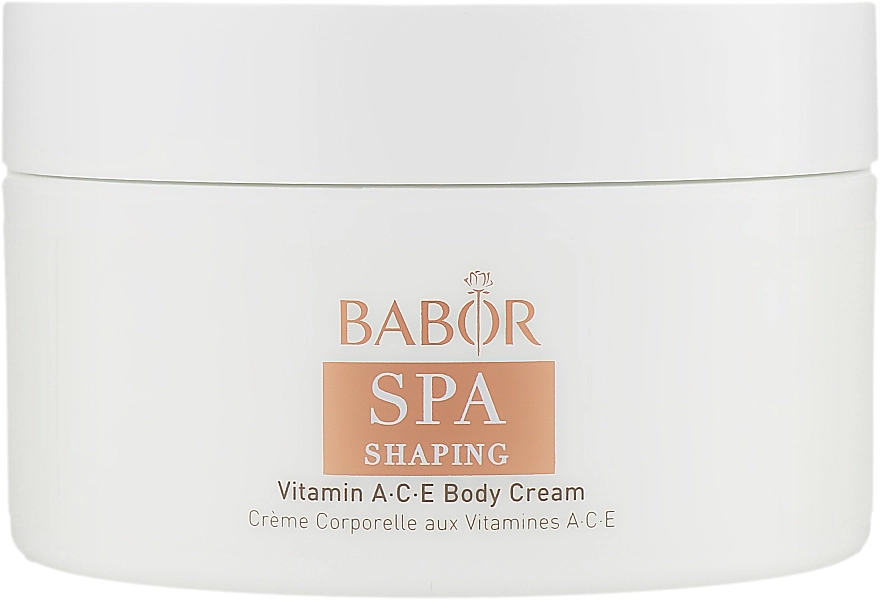 Babor Крем для тіла "З вітамінами А, С, Е. СПА-шейпінг" Vitamin ACE Body Cream - фото N1