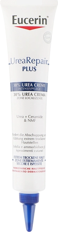 Eucerin Интенсивно увлажняющий крем для сухой кожи UreaRepair Plus 30% Urea Creme - фото N2