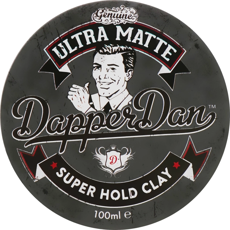 Dapper Dan Глина для укладання волосся матова Ultra Matte Super Hold Clay - фото N4