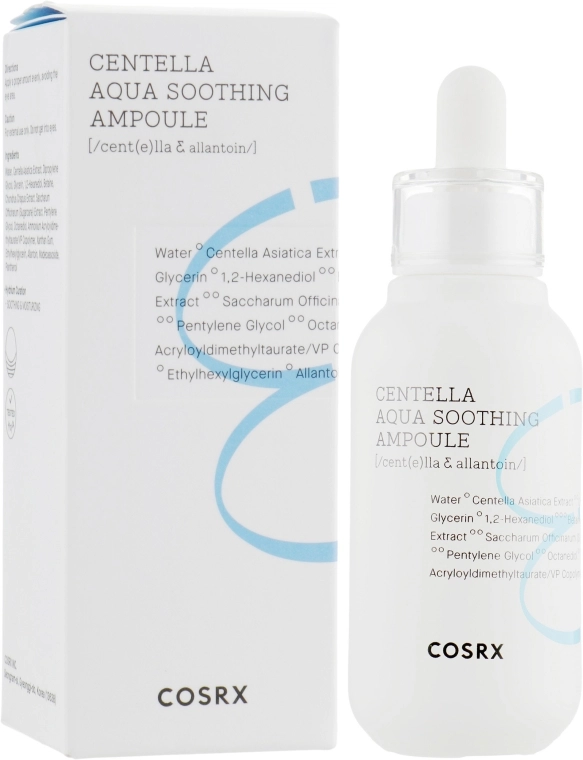 Заспокійлива ампула для обличчя - CosRX Centella Aqua Soothing Ampoule, 40 мл - фото N1