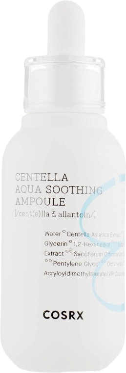 Заспокійлива ампула для обличчя - CosRX Centella Aqua Soothing Ampoule, 40 мл - фото N2