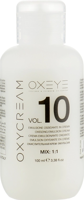 KayPro Окислитель к краске для бровей и ресниц 10 VOL Oxeye Oxycream - фото N1