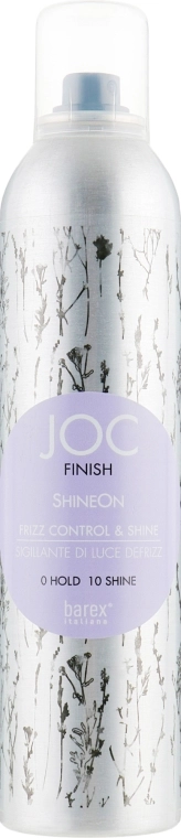 Barex Italiana Спрей-блеск с антифриз-эффектом Joc Finish Shine On Frizz Control & Shine - фото N1