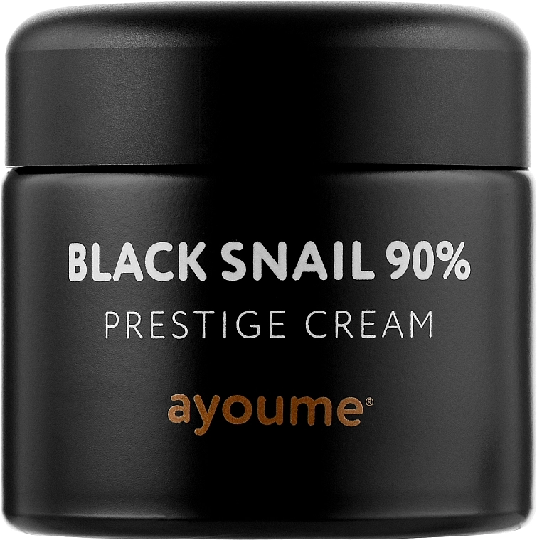 Ayoume Крем для обличчя з муцином чорного равлика Black Snail Prestige Cream - фото N1
