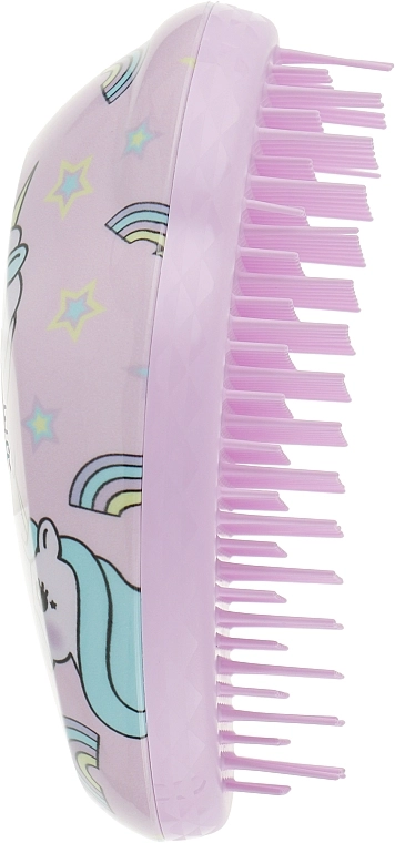 Tangle Teezer Расческа для волос, бледно-розовая The Original Mini Children Unicorn - фото N3