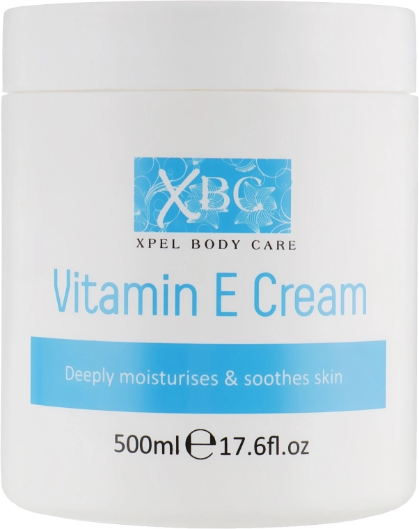 Xpel Marketing Ltd Крем для тіла для глибокого зволоження з вітаміном E Vitamin E Cream - фото N1