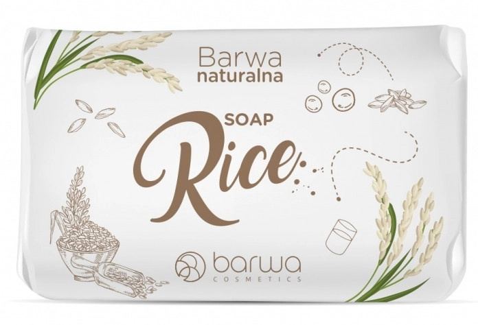 Barwa Мило з екстрактом рисового білка Natural Rice Soap - фото N2