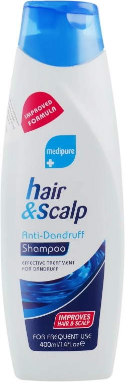 Xpel Marketing Ltd Шампунь проти лупи Medipure Hair & Scalp Anti-Dandruff Shampoo - фото N1