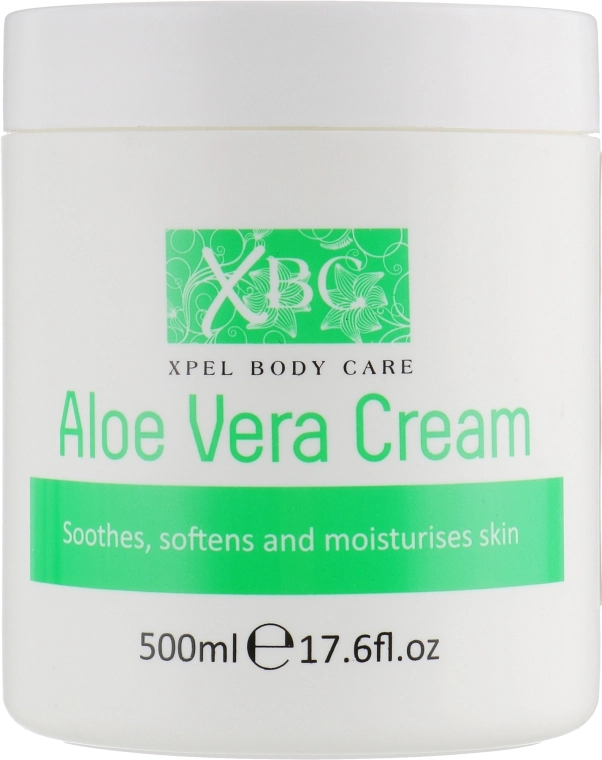 Xpel Marketing Ltd Крем для тіла заспокійливий з алое вера Aloe Vera Cream - фото N1