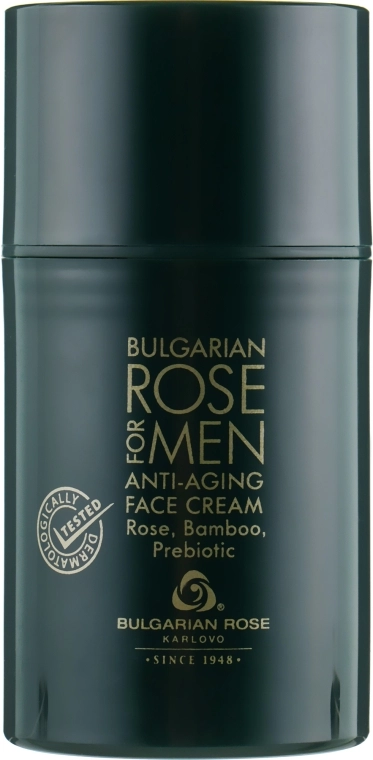 Bulgarian Rose Антивіковий крем для чоловіків For Men Anti-Agin Face Cream - фото N1