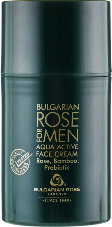 Bulgarian Rose Увлажняющий крем для мужчин For Men Aqua Active Face Cream - фото N1