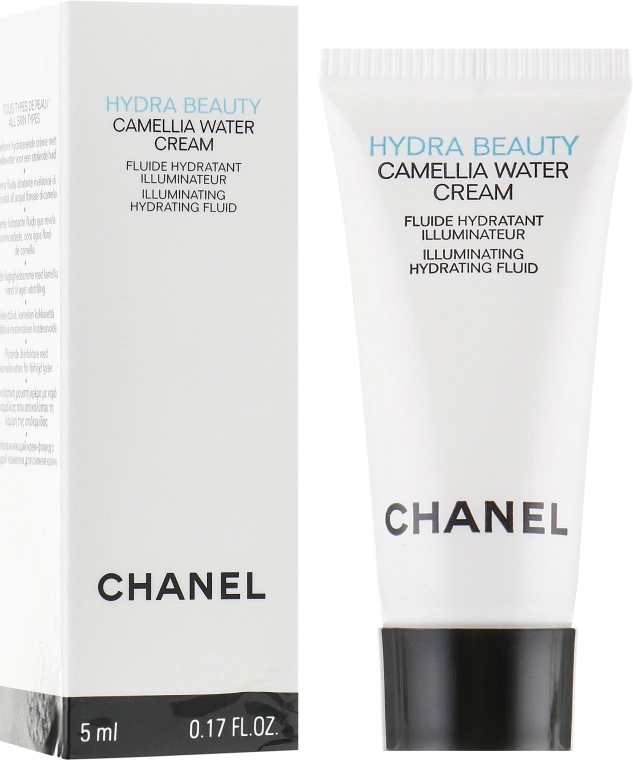 Chanel Зволожувальний крем-флюїд для обличчя Hydra Beauty Camellia Water Cream (пробник) - фото N1