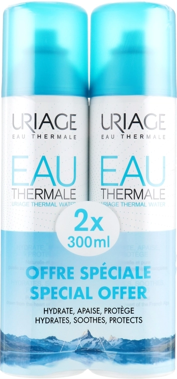 Uriage Термальна вода Eau Thermale DUriage (t/water/2х300ml) - фото N1