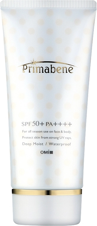 Omi Brotherhood Солнцезащитная эссенция с экстрактом плаценты и платины Primabene Perfect Essence SPF50+ PA++++ - фото N1